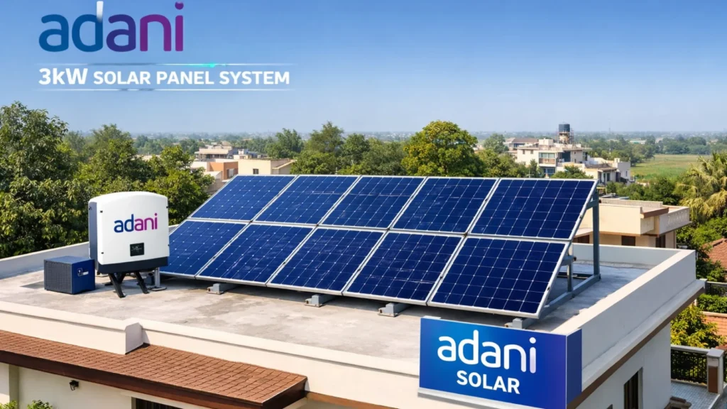 Adani 3kW Solar Panel System