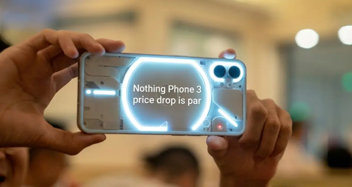Nothing Phone 3 price drop