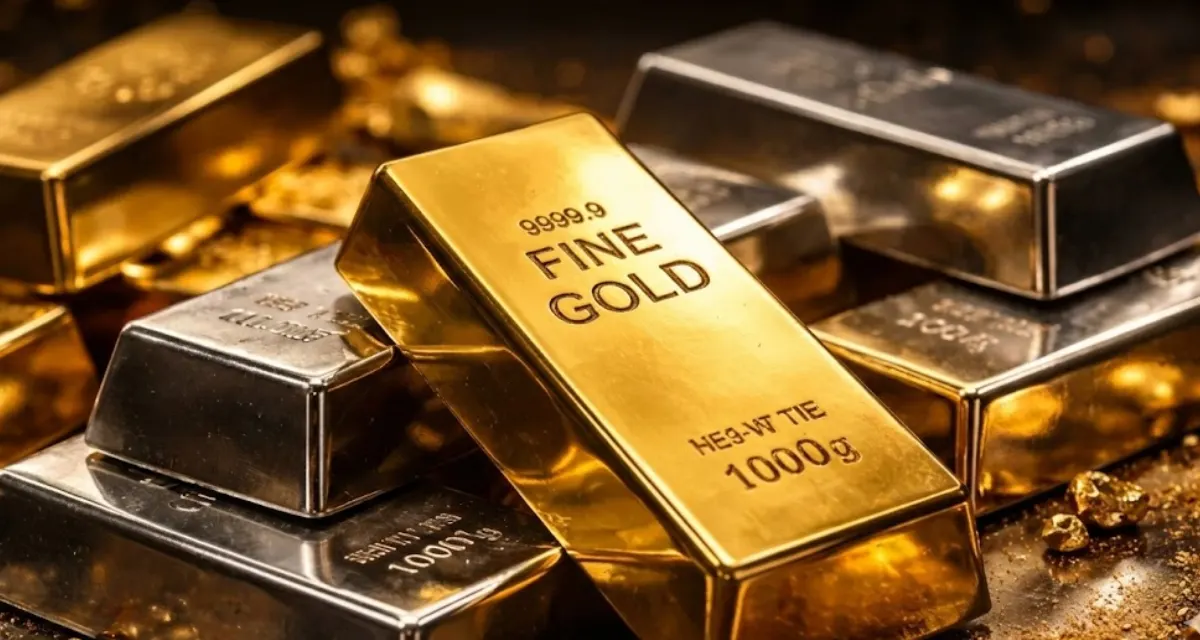 gold silver copper price drop